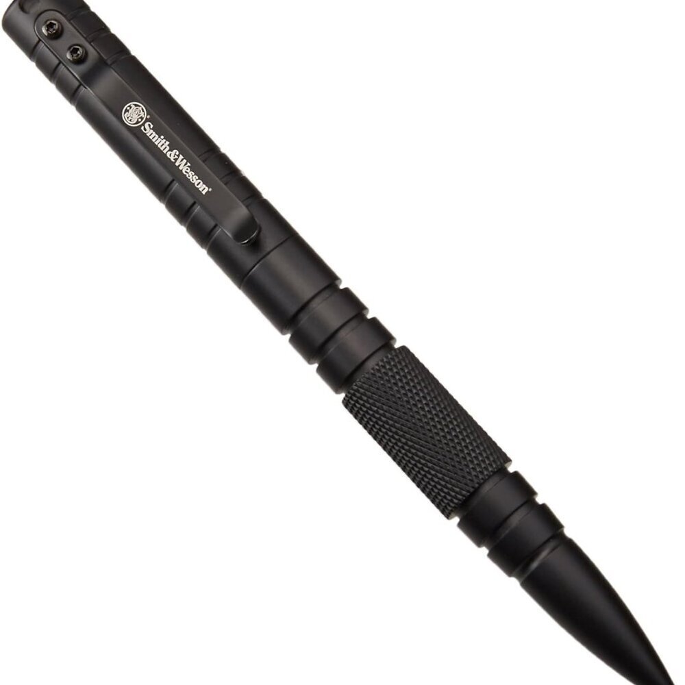 6.1in Aircraft Aluminum Refillable Tactical Pull Cap Pen for Outdoor Survival Ca